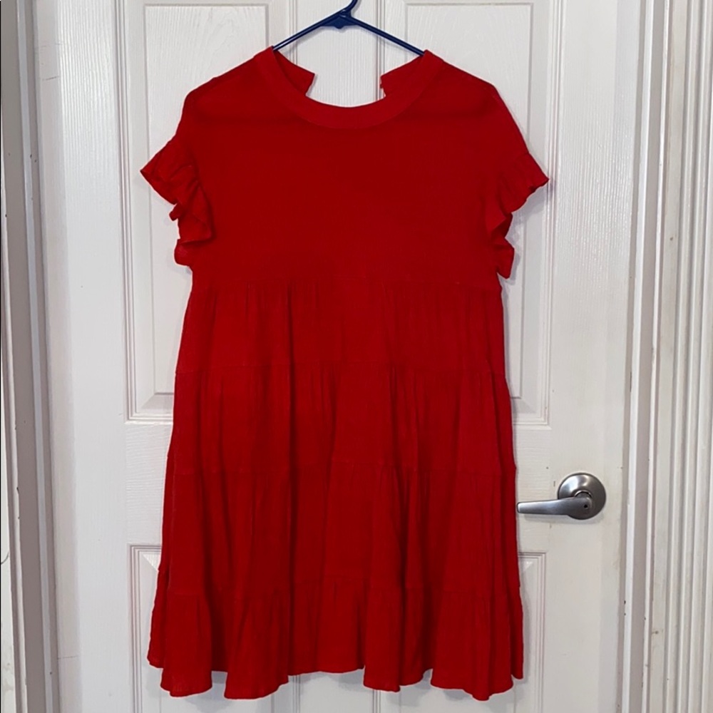 Red dress! Only worn twice!
